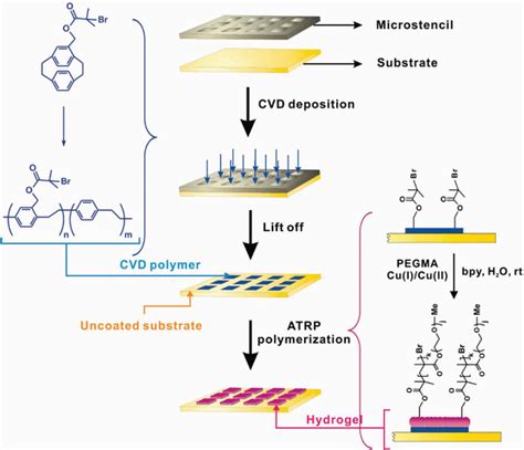 CVD Polymerization Approach To Preparing The Vaporbased Initiator