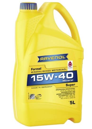 Ulei Motor RAVENOL Formel Super 15W40 1113115 005 Volum 5 Litri Mineral