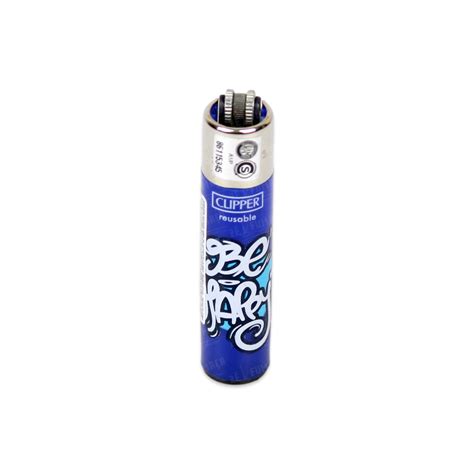 Isqueiro Grande Clipper Be Happy Azul Z Fuma A Tabacaria E Head Shop