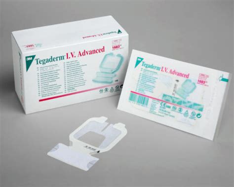 Tegaderm Iv Transparent Adhesive Advance Securement Dressing X In