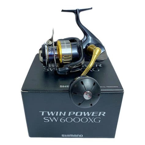 Shimano シマノ スピニングリール ツインパワーsw 6000xg 03734 やや傷や汚れあり 1025000012777