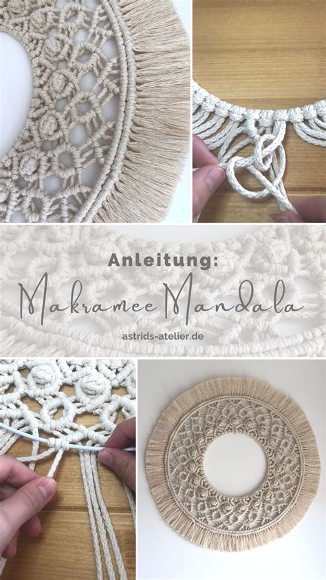 Anleitung Makramee Mandala Creative Macrame Diy