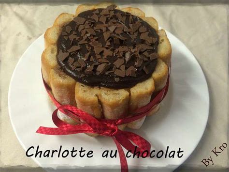 Recettes De Charlotte Au Chocolat De Kro En Cuisine