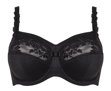 BH mit Bügel und Blende Ella in Schwarz von Ulla Lingerie Féminine