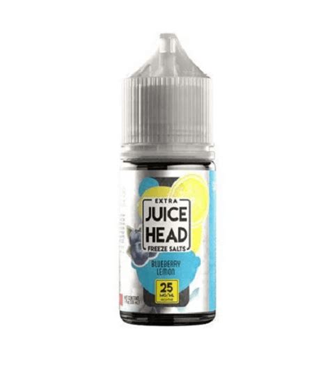 Juice Head Blueberry Lemon Extra Freeze Nic Salt 30ml Edu Vapor