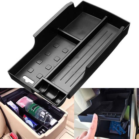 New Car ABS Central Armrest Console Storage Box Container For Toyota