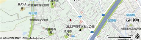 静岡県静岡市清水区押切の地図 住所一覧検索｜地図マピオン