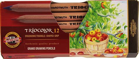 Koh I Noor N Jumbo Triangular Coloured Pencil Pack Of Amazon Co