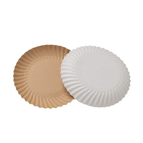 Assiette Ronde Kraft 81 4 ABC Emballuxe