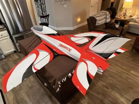 12 Ch Pilot Rc Scheme14 Predator 22m 90 Composite Rc Turbine Jet