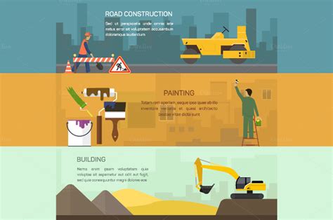 12+ Construction Banners - Free PSD, AI, Vector EPS Format Download | Design Trends - Premium ...