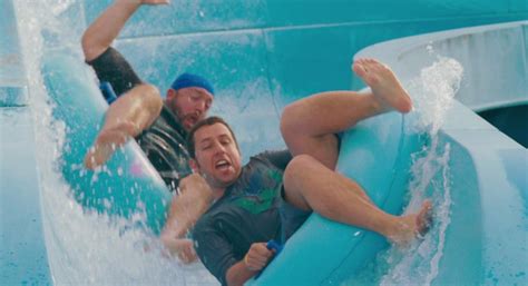 Grown Ups Water Slide Scene