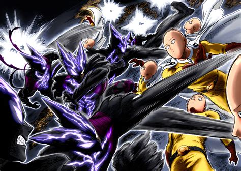 Saitama V Garou by Nkbhd on DeviantArt