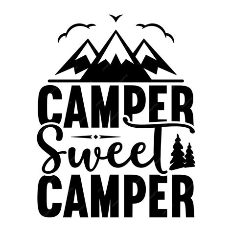 Premium Vector Happy Campers Svg Bundle Camping Bucket Cut File