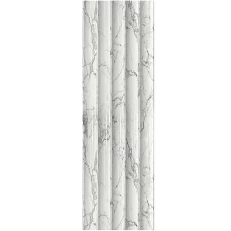 Panele ścienne dekoracyjne PCV Lineo White Marble moduł startowy Fllow