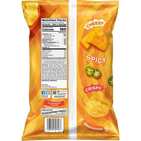 Buy Lay S Cheddar Jalapeno Flavored Potato Chips 7 75 Oz Bag Online At