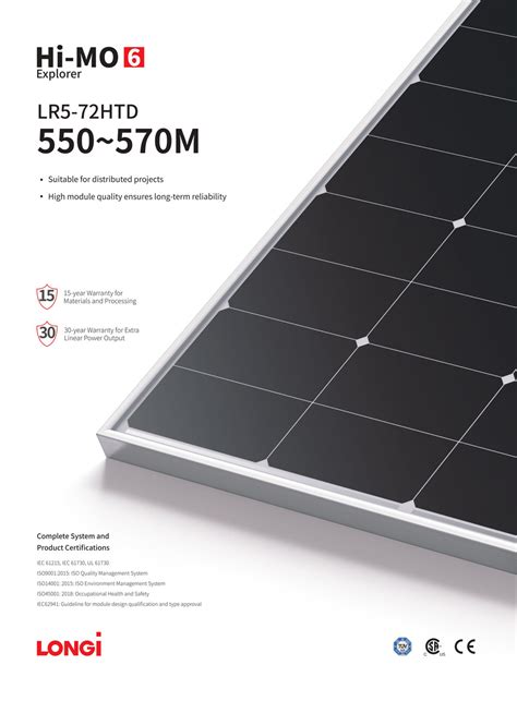 Longi W Double Solar Panel