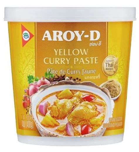 Паста карри желтая Aroy-D, 400 г купить на OZON по низкой цене в ...