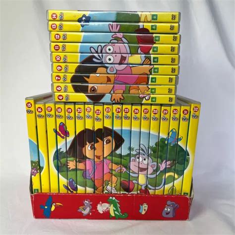 Dora The Explorer Dvd Collection Volumes 4 6 7 And 9 32 Series Box Set Pal Vgc £88 68 Picclick Uk