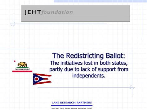 Ppt Redistricting In Ca And Oh Powerpoint Presentation Free Download Id 4237394