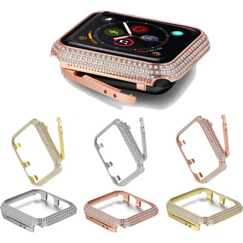 Роскошный чехол для часов apple watch 4 44 мм 40 мм защита apple watch ...