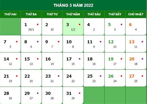 Xem ngay Lịch âm 2022 hôm nay Lịch 2022 hôm nay Mê Nhà Đẹp