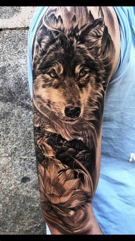 Pin de Leyany em Guardado rápido em 2024 Lobo tatuagem Tatuagem