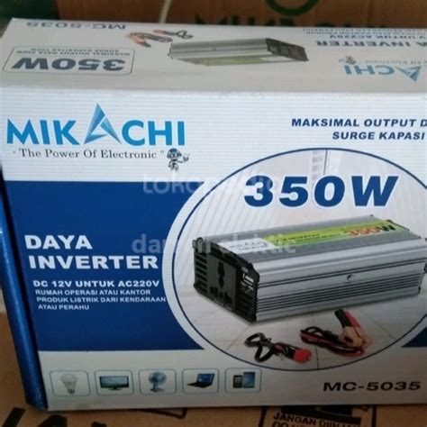 Power Inverter 350 Watt Dc Ac Mikachi Lazada Indonesia