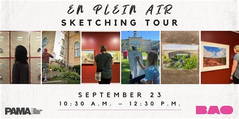 Bao X Pama En Plein Air Sketching Tour Peel Art Gallery Museum And