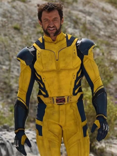 Deadpool 3 Wolverine Yellow And Blue Costume