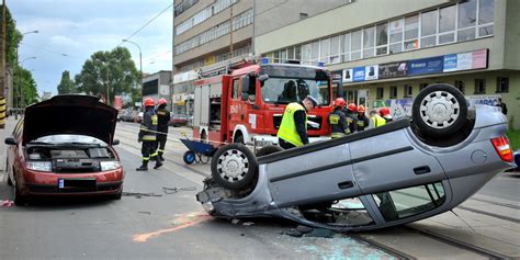 Groźny wypadek na ul Przybyszewskiego