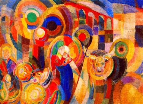 Delaunay-Terk, Sonia (1885-1979) - 1915 Market at Minho | Sonia ...