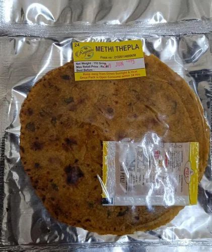 Tasty Methi Thepla Packaging Type Packet At Rs 40 Pack In Raigad Id 2851128858233