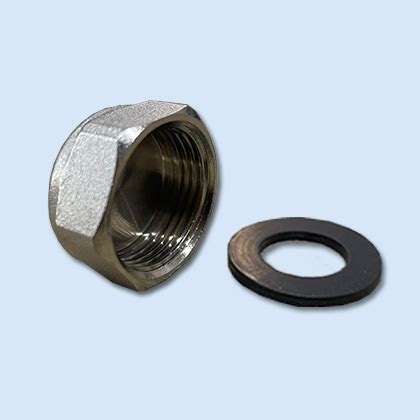 Blanking Cap Nut For Plumbing Distribution Manifolds