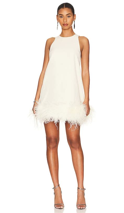 Ronny Kobo Fallen Dress In Ivory Revolve