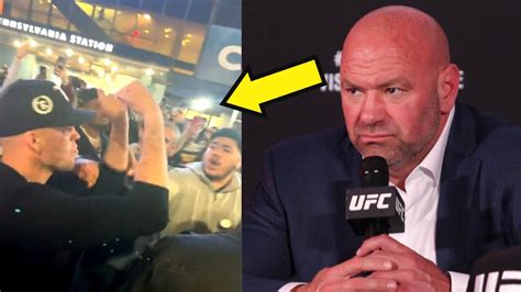 Dana White Reacts To Nate Diaz Scuffle With Dillon Danis Youtube