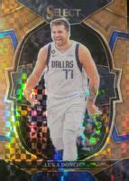 Luka Doncic Select Concourse Copper Plaid Price Guide