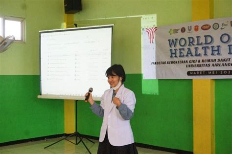 Fkg Unair Sukses Gelar Penyuluhan World Oral Health Day