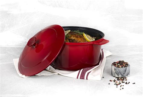 Granitestone 5 Quart Lightweight Nonstick Dutch Oven With Lid Oven And Dishwasher Safe Wayfair