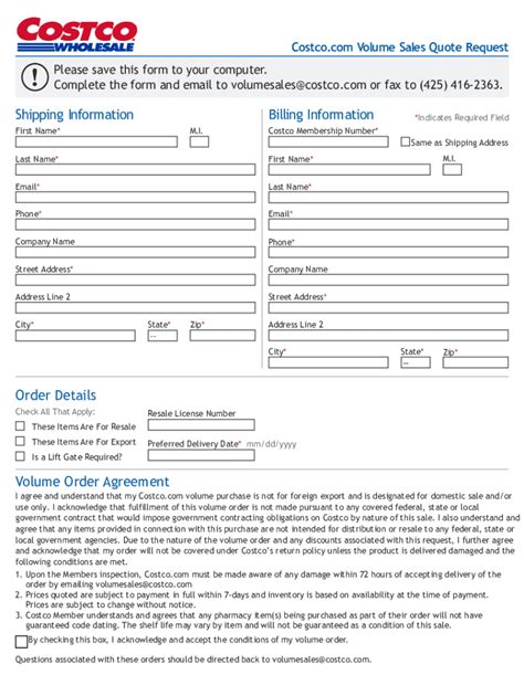 Fillable Online Volumesales Quote Requestpdf Volume Sales Fax Email Print