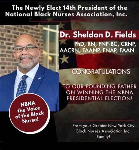 National Black Nurse Practitioner Association On Linkedin Congrats Sheldon D Fields Phd Rn