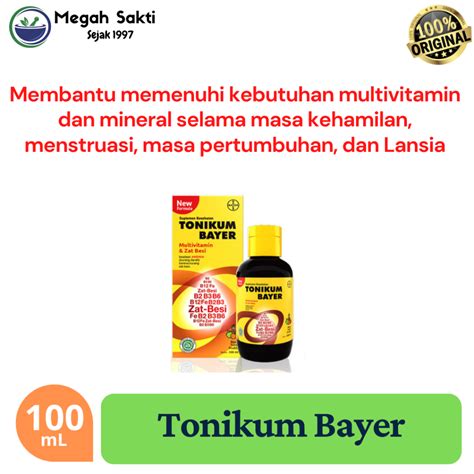 Jual Mgs Tonikum Multivitamin Mineral Dan Zat Besi Rasa Tutti