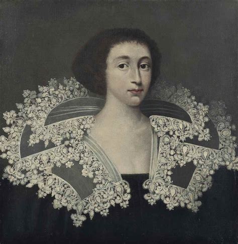 Cornelius Ceulen Portrait Of A Lady Traditionally Identified As A