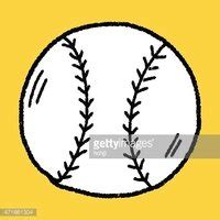 Doodle Baseball Stock Clipart | Royalty-Free | FreeImages