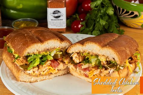 Mexican Chicken Torta