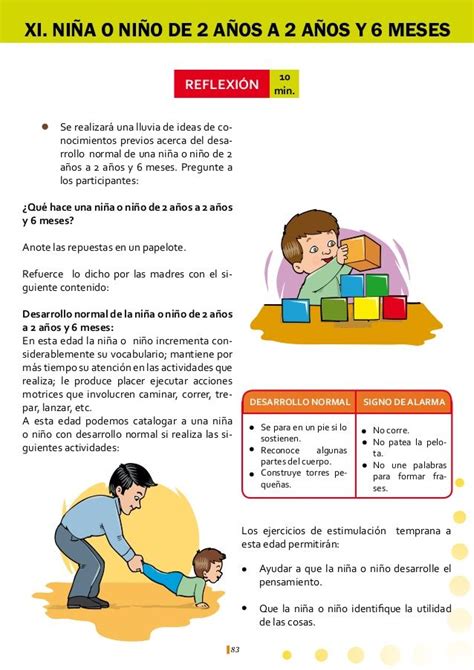 Guía de estimulación temprana para el facilitador Sensory integration