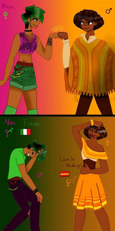 Alex Fierro Camilo Madrigal Disney Gender Swap Disney Cartoons