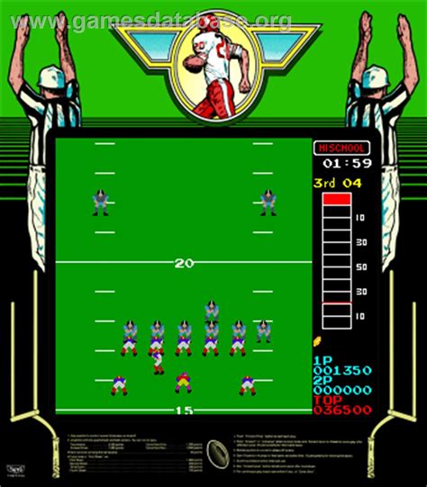 10 Yard Fight Arcade Artwork Artwork