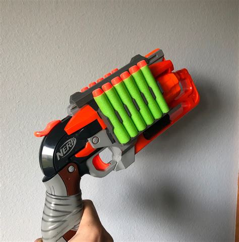 Nerf Hammershot Mod Sight With Dart Holders Attachment 3d Etsy New