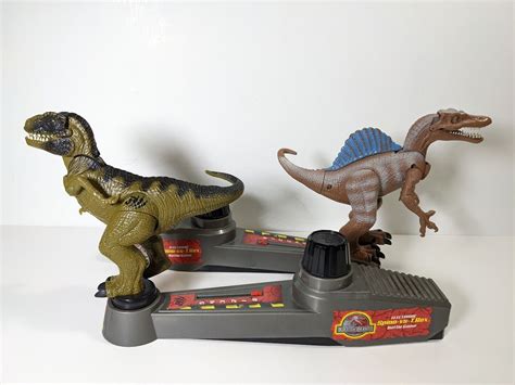 Jurassic Park 3 Spinosaurus Vs T Rex Toys